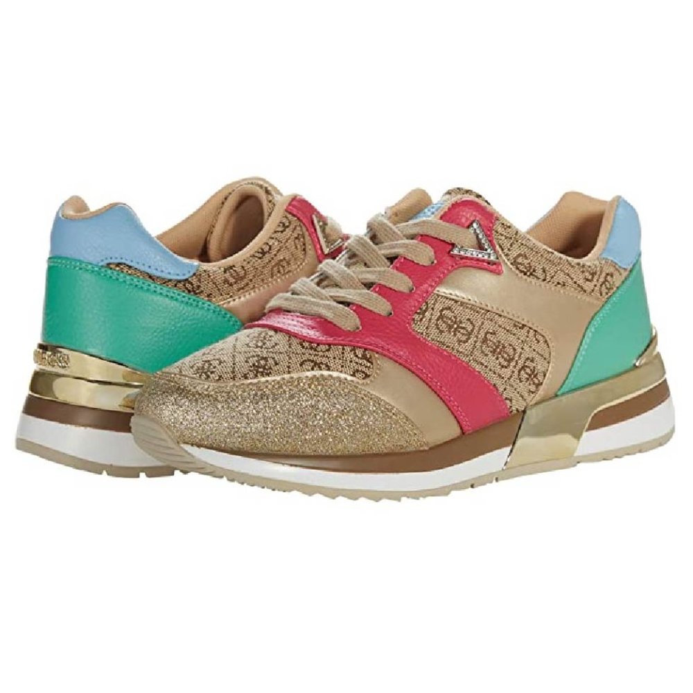 Guess Sneakers Motiv Pink Multi Trainers